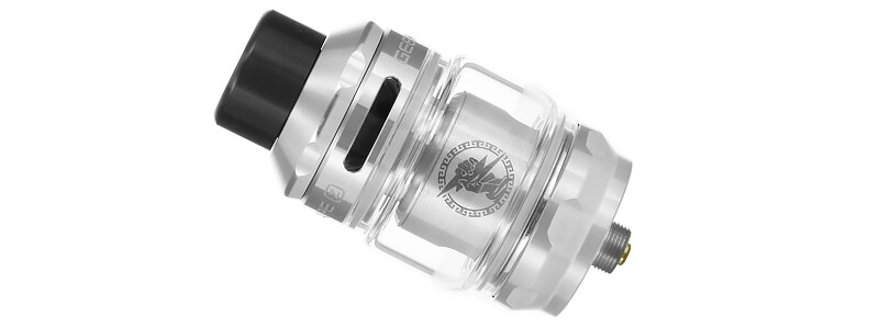 The Z Sub Ohm clearomizer of Geekvape's Aegis Solo 3 kit