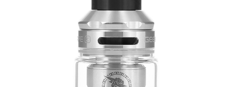 The top airflow of Z Sub Ohm clearomizer of Geekvape's Aegis Solo 3 kit