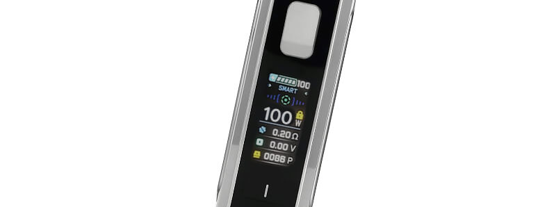 The screen of Geekvape's Aegis Solo 3 kit