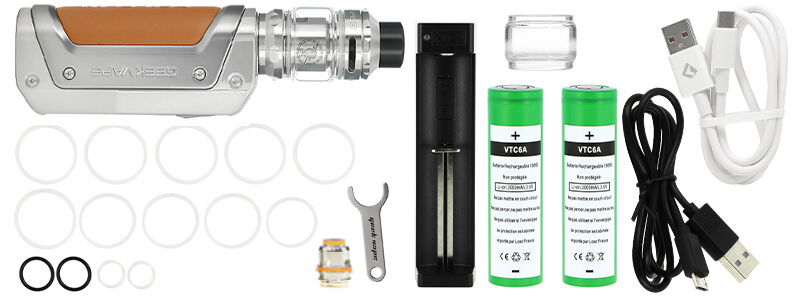 Contents of Aegis Solo 3 Discovery Pack by Arômes et Liquides