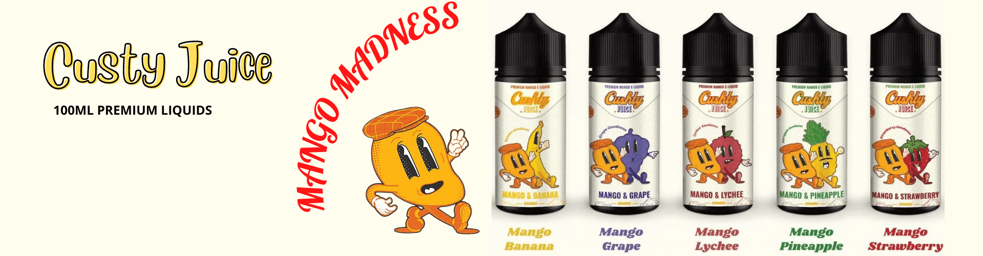 Cushty Juice | Australian E-Liquids | Mango Flavour | Vapelink Vape Shop