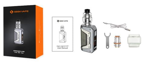 Geekvape Aegis Legend 2 | Geekvape L200 Package List | Vapelink Australia