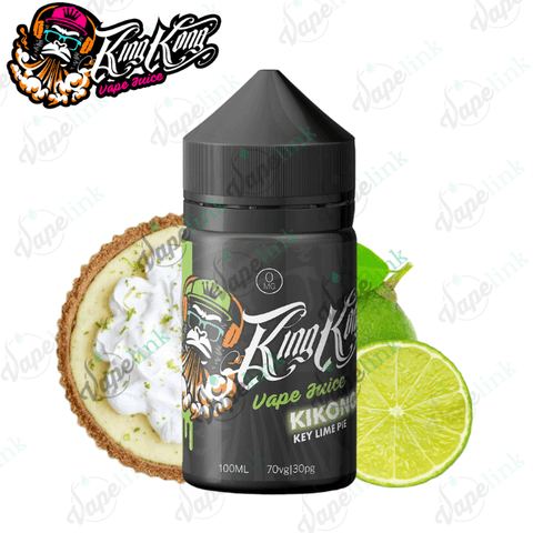 King Kong Vape Juice - Kikonga - Key Lime Pie - Dessert Flavour - 100ml E-Liquids