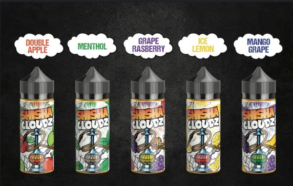 Shisha Cloudz E-Liquid Sample Box | Vapelink Australia