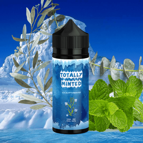 Eucalyptus Minted e juice by Totally Minted E-Liquids | Vapelink Australia
