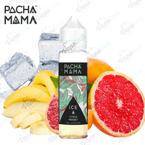 Citrus Monkey by Pachamama E-Liquids - Charlie's Chalk Dust - Vapelink Vape Shop Australia