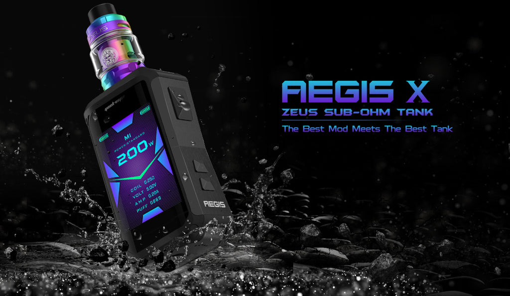 Geekvape Aegis X 200W Kit with Zeus Tank