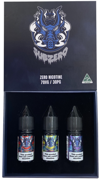Subzero e-liquids | Sample Box | Vapelink Australia