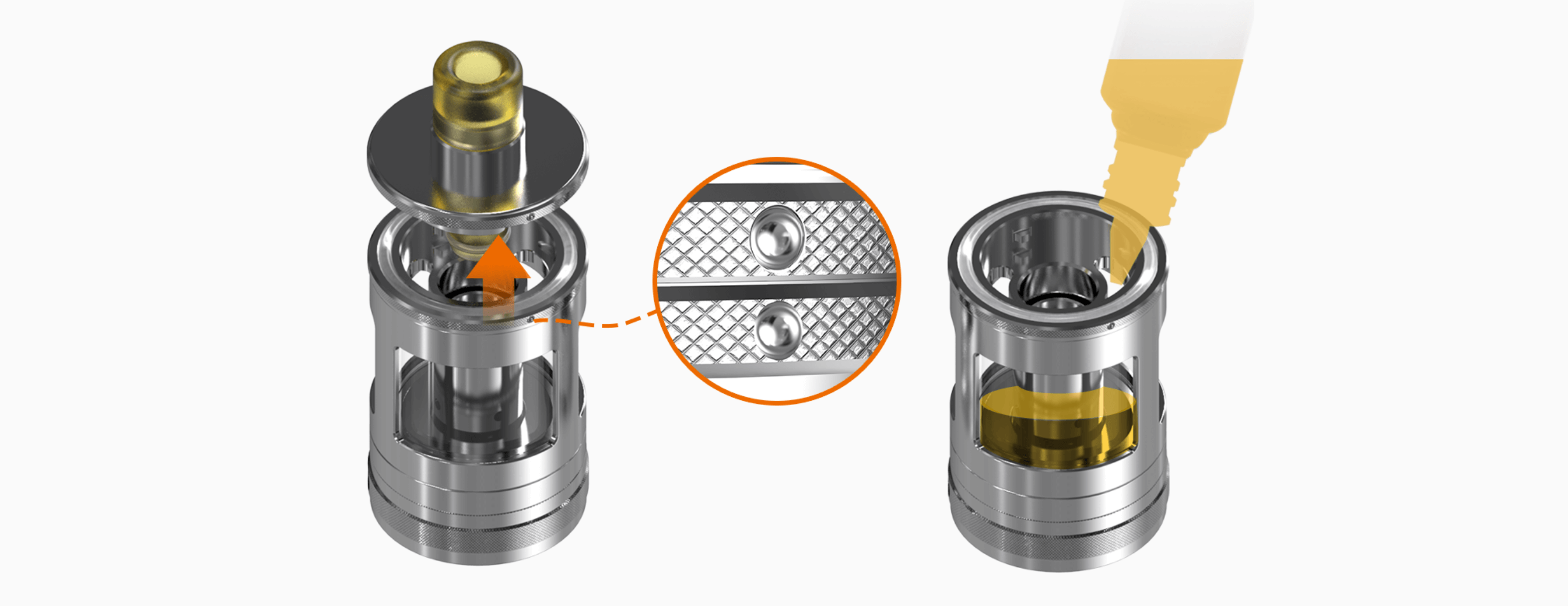 How to refill the Nautilus GT Tank by Aspire