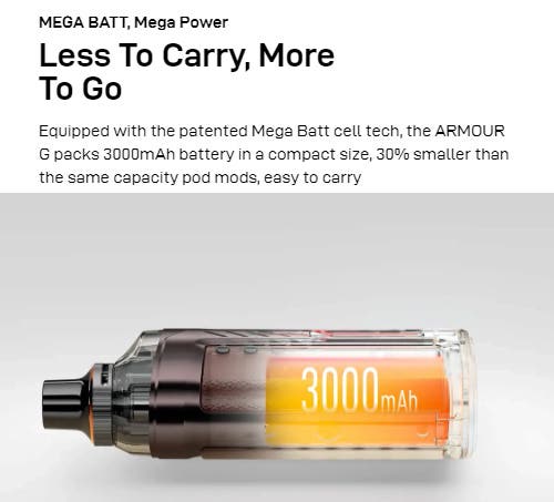 Vaporesso Armour G Vape Kit - Less to Carry, More to Go