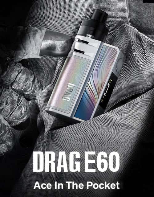 VooPoo Drag E60 - Ace in the pocket