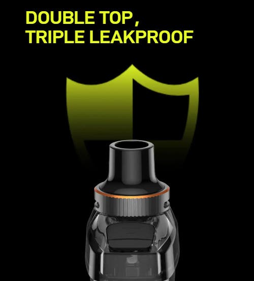 Vaporesso Armour G Vape Kit - Double Top, Triple Leak Proof